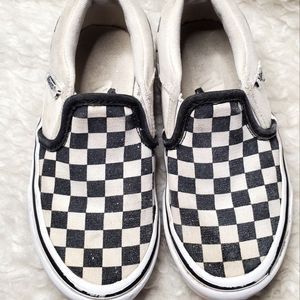 Kids checkered vans